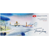 Estojo Aquarela Nevskaya Palitra White Nights Pastilha com 24 Unidadesades  - 1061