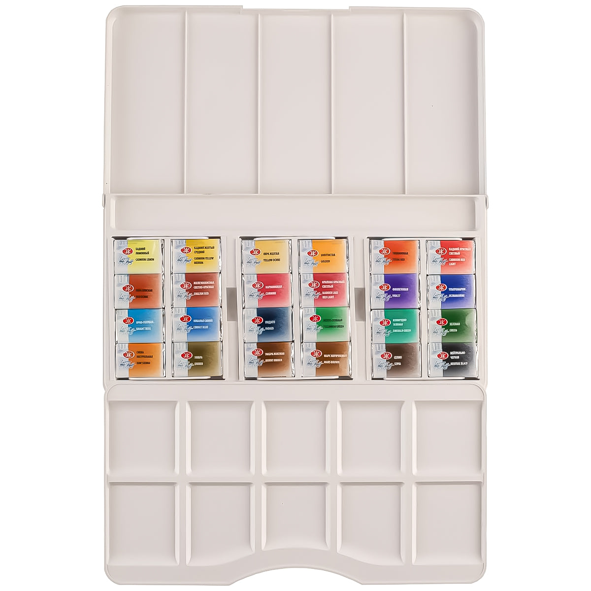 Estojo Aquarela Nevskaya Palitra White Nights Pastilha com 24 Unidades - 1583