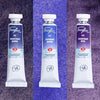 Estojo Aquarela Nevskaya Palitra White Nights Granuladas 10ml Tons Violeta com 3 Unidades - 2144