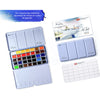 Estojo de Metal Aquarela Nevskaya Palitra White Nights Pastilha com 35 Unidades - 1563