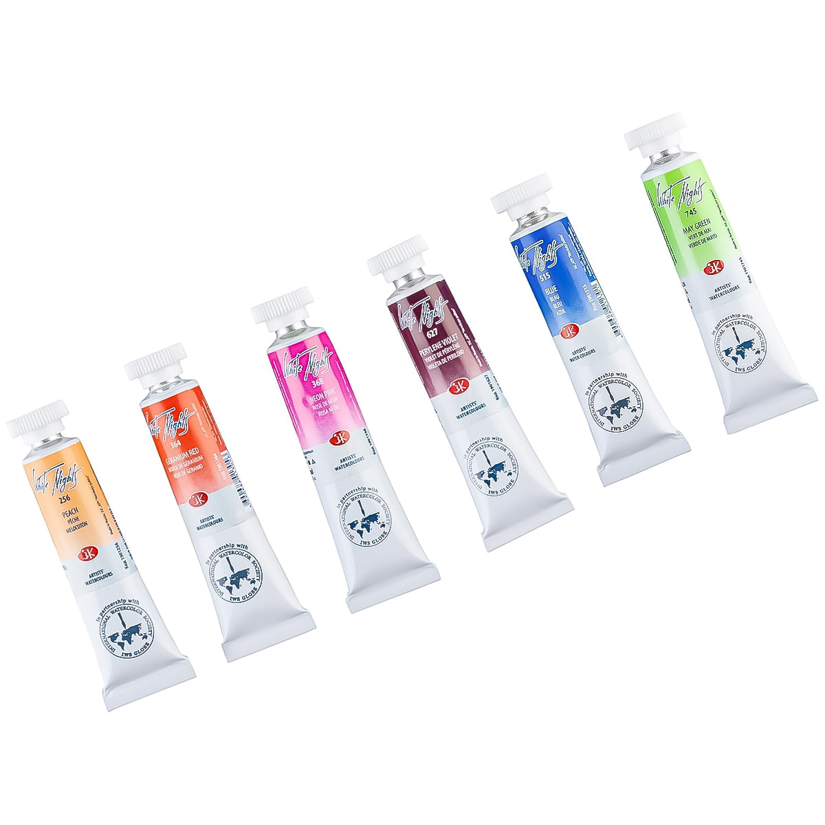 Estojo Aquarela Nevskaya Palitra White Nights 10ml Botanic Sketch com 6 Unidades - 2105