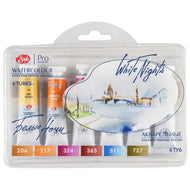 Estojo Aquarela Nevskaya Palitra White Nights 10ml Classic com 6 Unidades - 2101