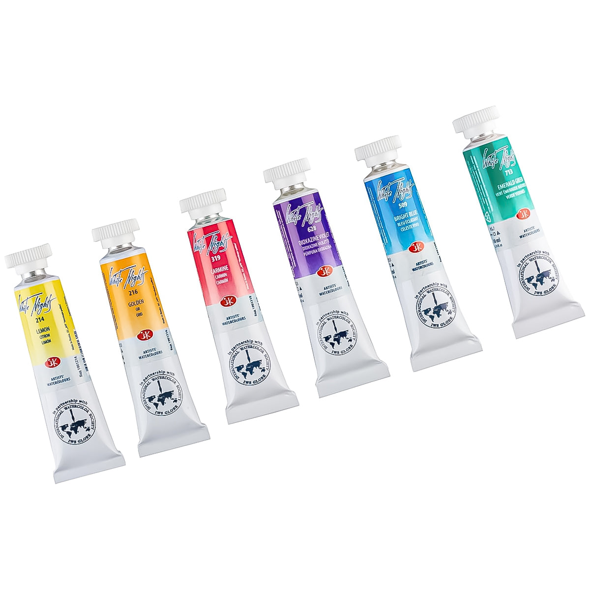 Estojo Aquarela Nevskaya Palitra White Nights 10ml Coloristics com 6 Unidades - 2102