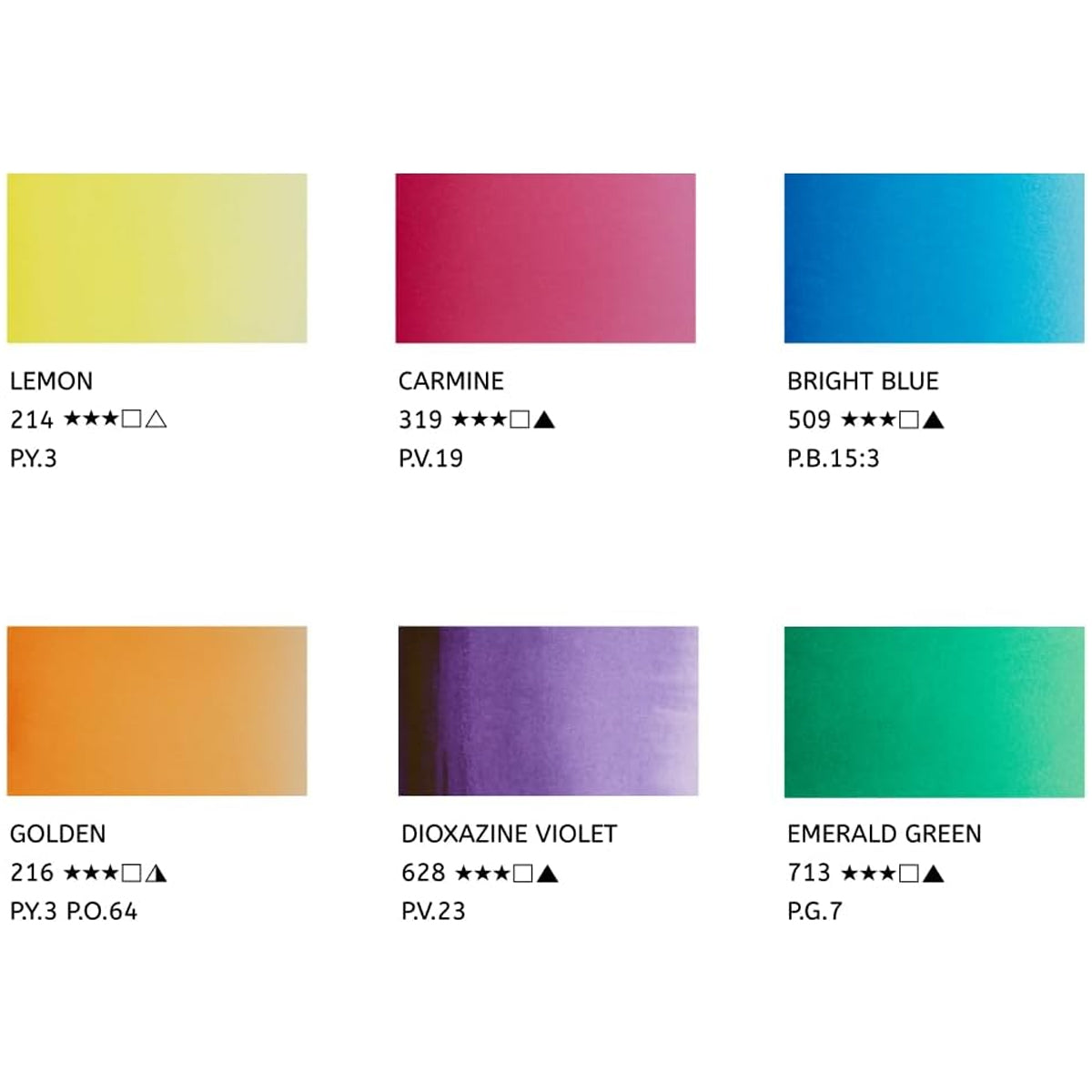 Estojo Aquarela Nevskaya Palitra White Nights 10ml Coloristics com 6 Unidades - 2102