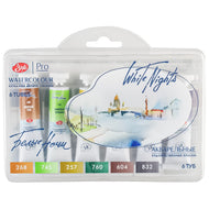 Estojo Aquarela Nevskaya Palitra White Nights 10ml Forest Landscape com 6 Unidades - 2111