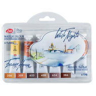 Estojo Aquarela Nevskaya Palitra White Nights 10ml Natural Earths com 6 Undades - 2110