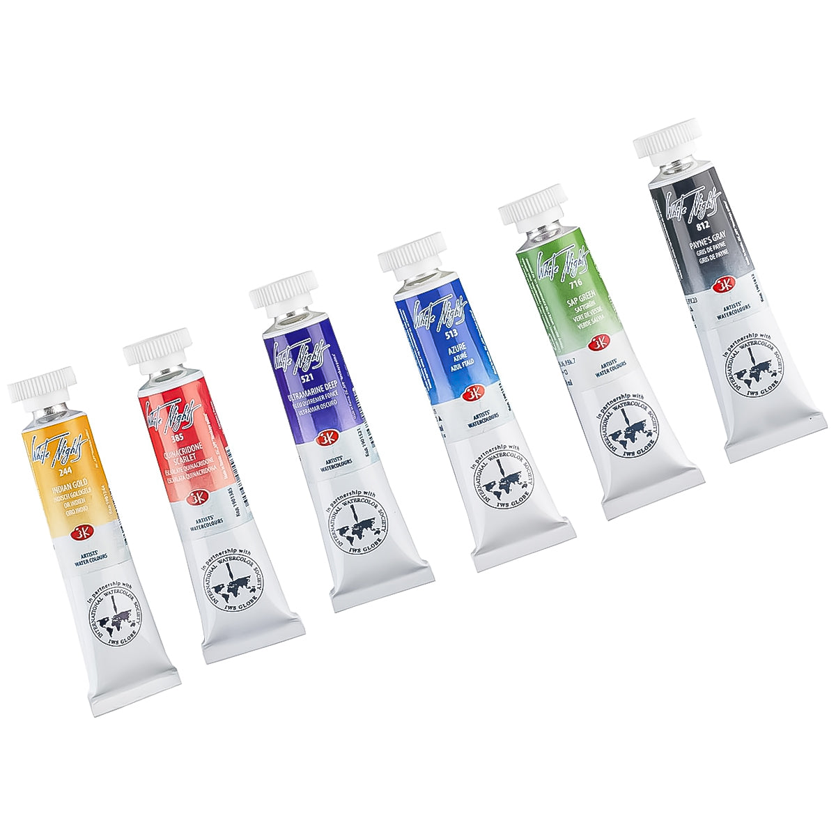 Estojo Aquarela Nevskaya Palitra White Nights 10ml Urban Sketch com 6 Unidades - 2103
