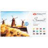 Estojo Aquarela Nevskaya Palitra em Pastilha Sonnet Plenair 12 Cores - 1879