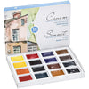 Estojo Aquarela Nevskaya Palitra em Pastilha Palitra Sonnet 16 Cores - 1138
