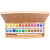 Estojo Aquarela Luxo Nevskaya Palitra em Pastilha White Nights com 24 Unidades - 085