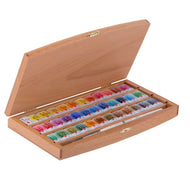 Estojo Aquarela Luxo Nevskaya Palitra em Pastilha White Nights com 36 Unidades - 086