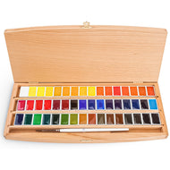 Estojo Aquarela Luxo Nevskaya Palitra em Pastilha White Nights com 48 Unidades - 087