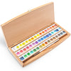 Estojo Aquarela Luxo Nevskaya Palitra em Pastilha White Nights com 48 Unidades - 087