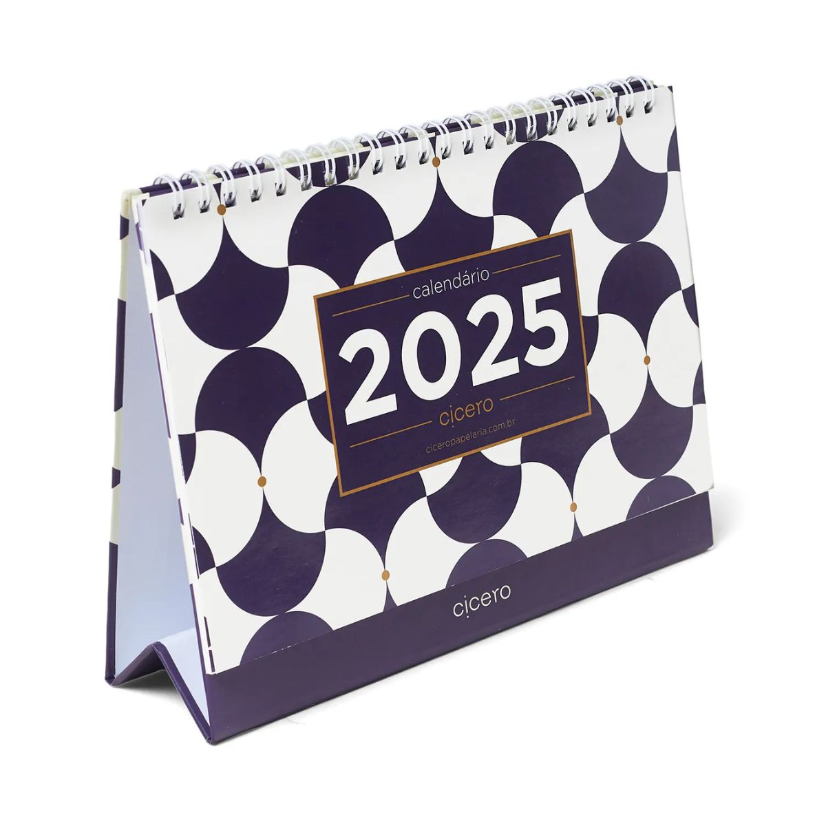 Calendário de Mesa 2025 Cicero Bossa Nova 20x15cm 
