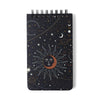 Bloco Wire-o Cicero 12x20cm 80 Folhas Pautado - Astral Eclipse Preto