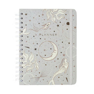 Planner Permanente Wire-o Cicero A5 14,8x21cm Semanal com Notas Astral Mare Off White