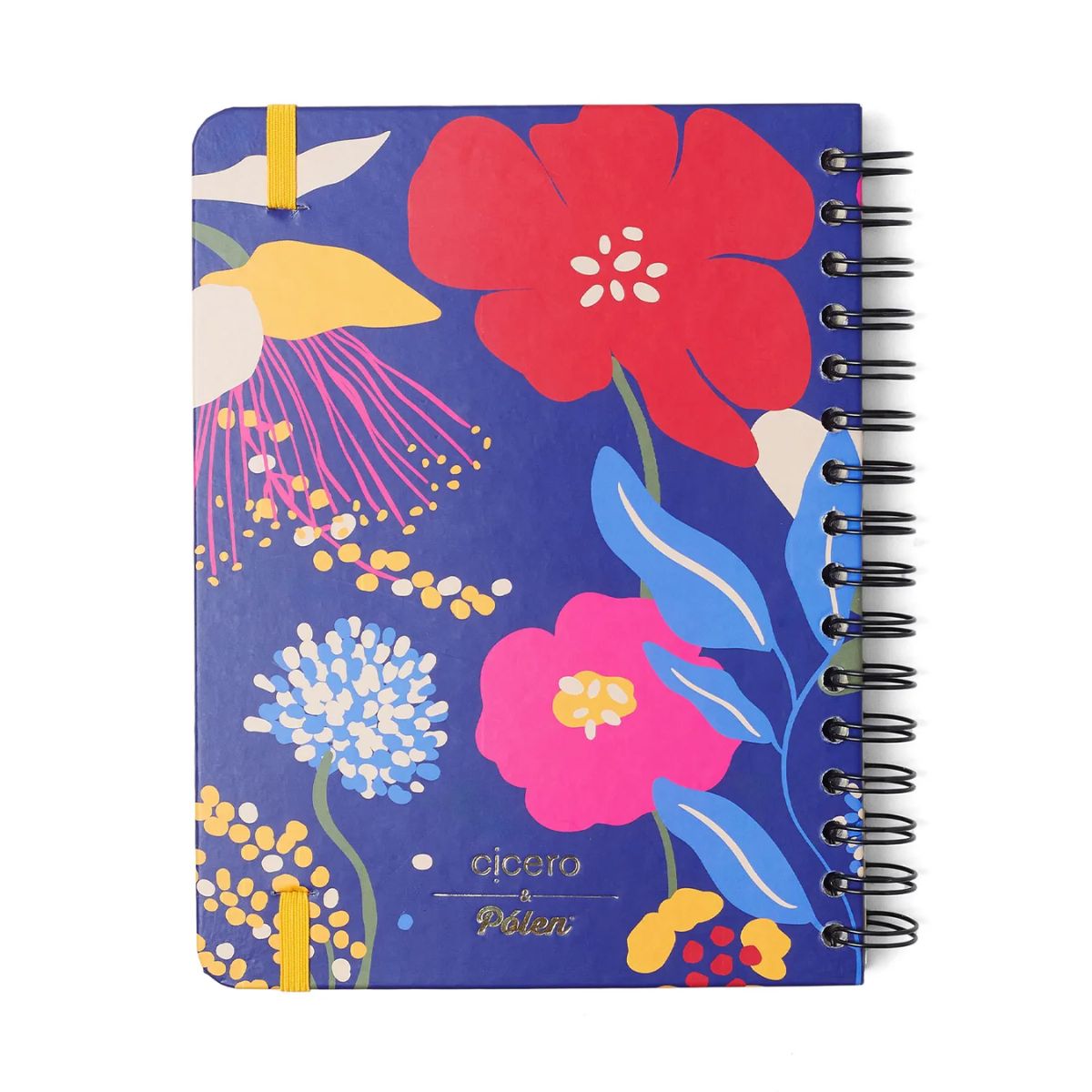 Planner Permanente Wire-o Cicero A5 14,8x21cm Semanal com Notas Aromas Azul