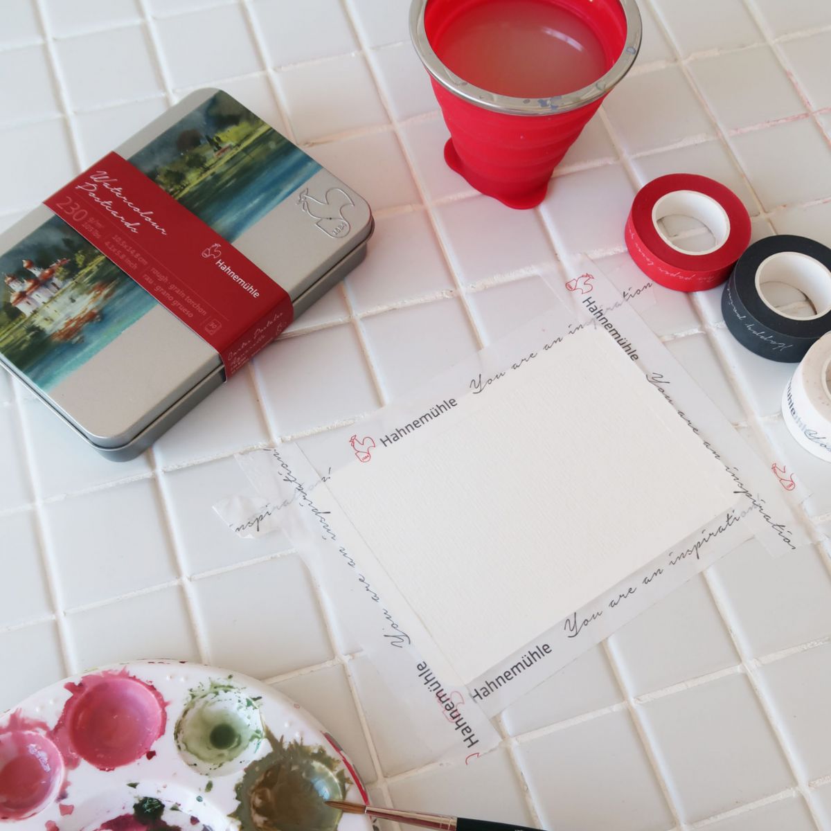 Kit Fita de Papel para Mascaramento Hahnemühle com 4 Unidades