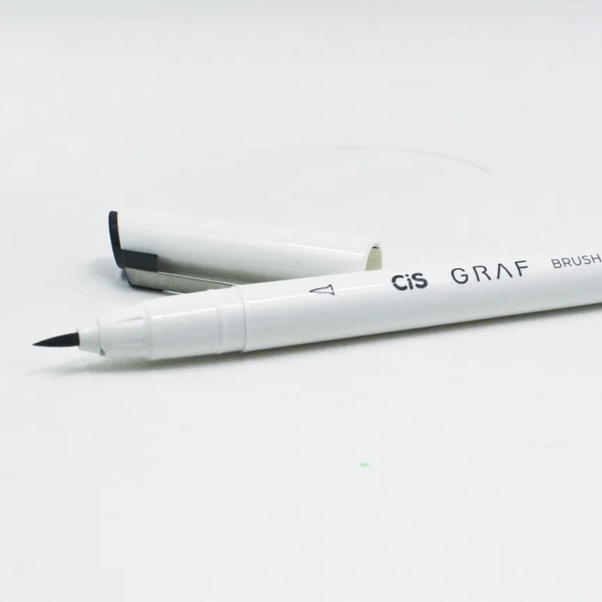 Marcador Artistico Graf Brush Fine - Preta - Cis
