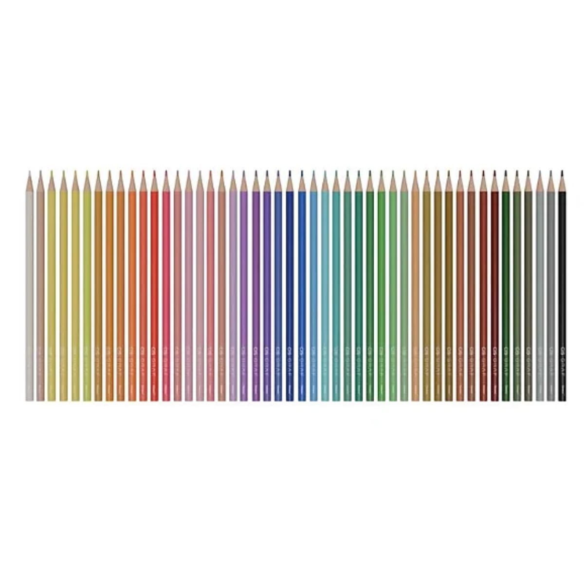 Lápis de Cor Estojo com 72 Cores - Cis
