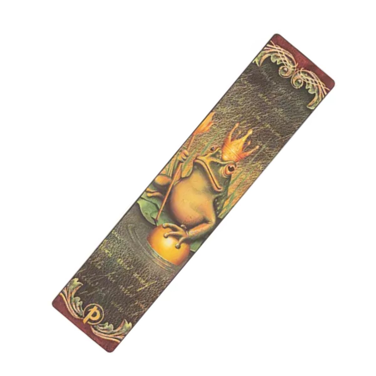 Marca Página Paperblanks Texturizado 4x18,5cm - Frog Prince Pa9841-6  