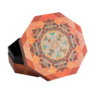 Estojo Octogonal Paperblanks Bija 17,5x17,5x7cm - Pb2582-5