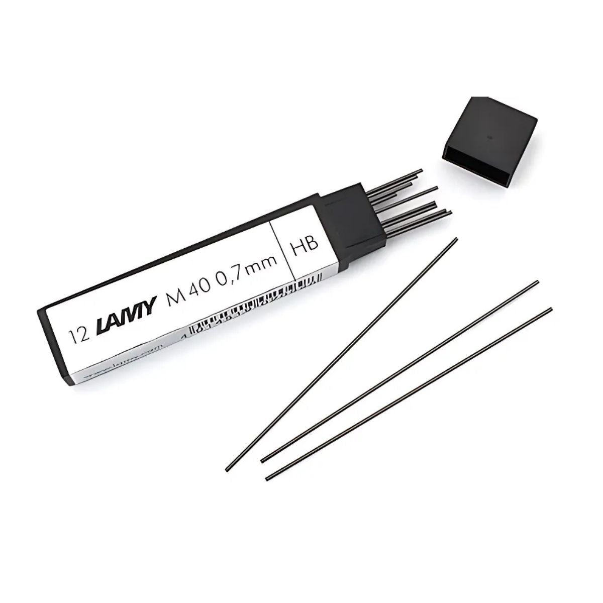 Tubo de Mina Grafite Lamy M40 Hb 0.7Mm com 12 Unidades
