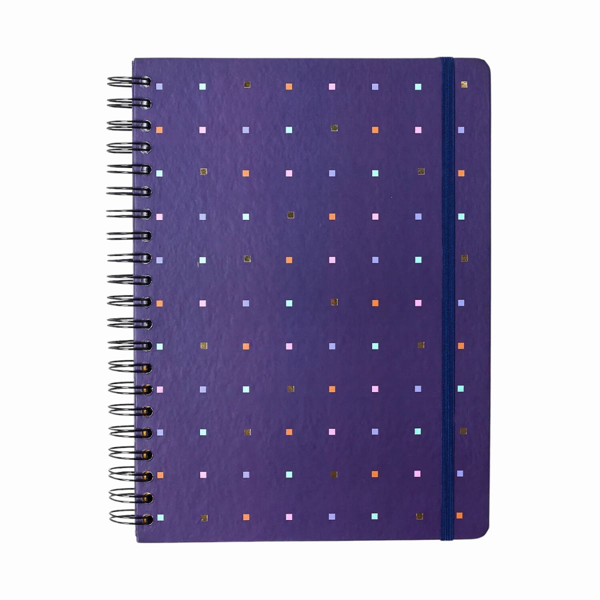 Caderno Universitário Espiral Cicero 20x28cm 160 Folhas Pautado - Bossa Nova Pontos Azul