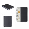 Caderno Colegial Espiral Cicero 17,3x24cm 160 Folhas Pautado - Clássica Preto