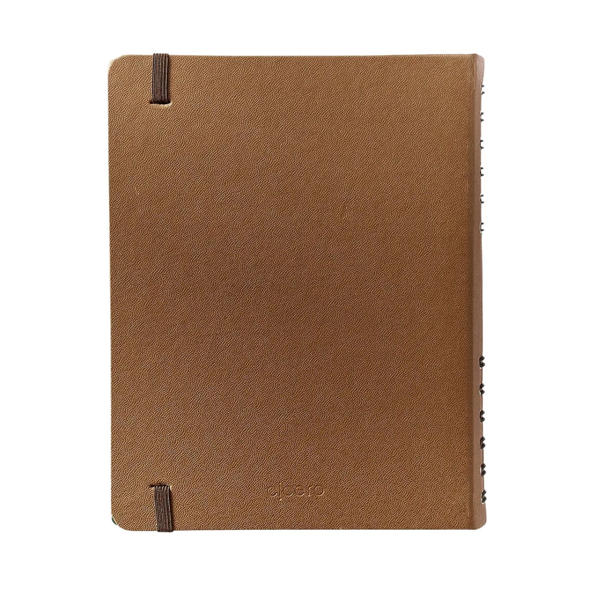 Caderno Organizador Wire-o Cicero A5 14,8x21cm 80 Folhas Duo Clássica Caramelo