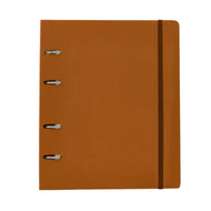Caderno Criativo Argolado Cicero 17x24cm 100 Folhas Pautado - Clássica Caramelo