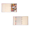 Caderno Criativo Argolado Cicero 17x24cm 100 Folhas Pautado - Clássica Caramelo