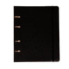 Caderno Criativo Argolado Cicero 17x24cm 100 Folhas Pautado - Clássica Preto