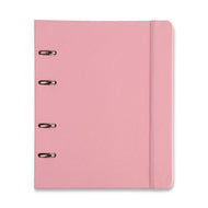 Caderno Criativo Argolado Cicero 17x24cm 100 Folhas Pautado - Pastel Rosa