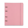 Caderno Criativo Argolado Cicero 17x24cm 100 Folhas Pautado - Pastel Rosa