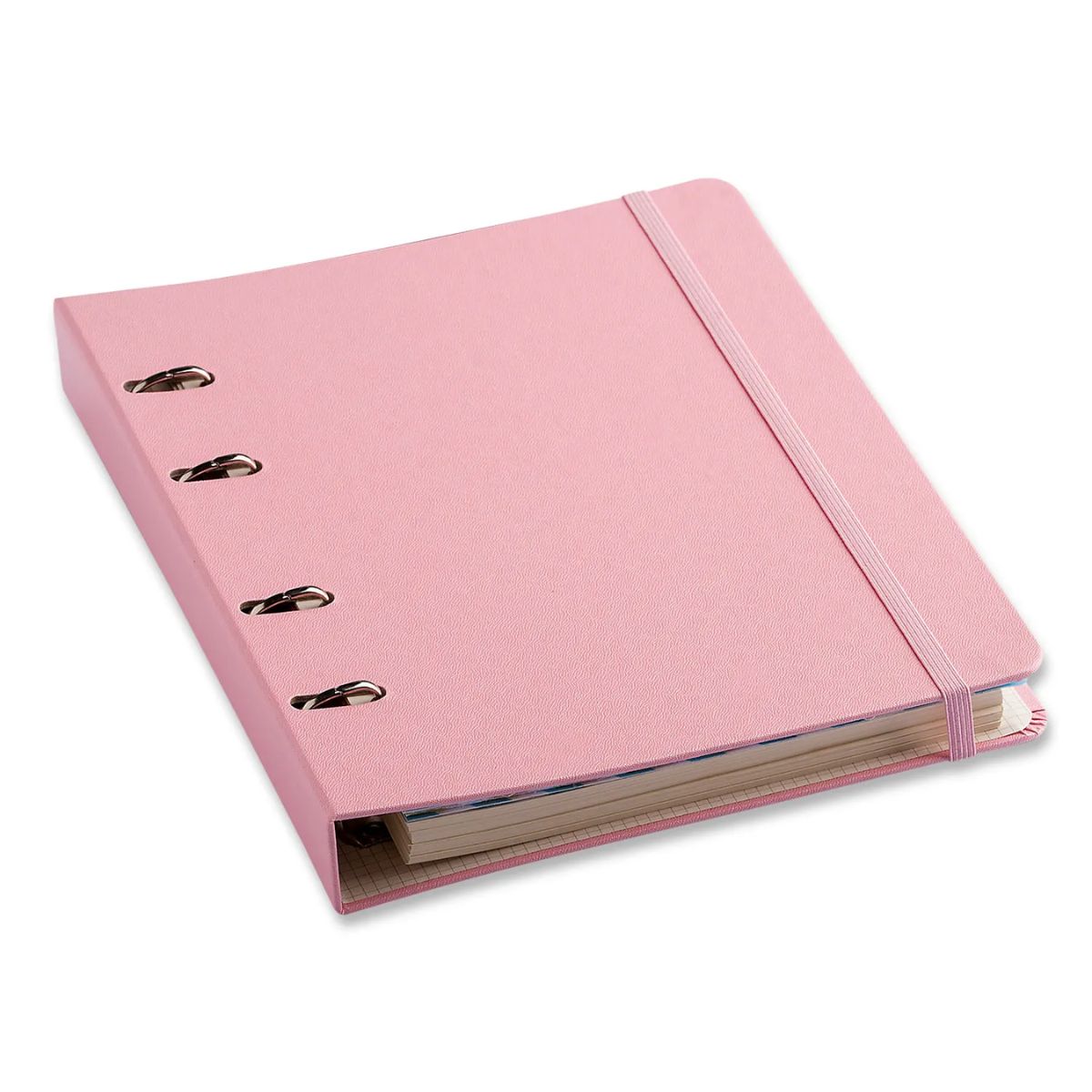 Caderno Criativo Argolado Cicero 17x24cm 100 Folhas Pautado - Pastel Rosa