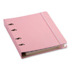 Caderno Criativo Argolado Cicero 17x24cm 100 Folhas Pautado - Pastel Rosa
