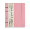 Caderno Criativo Argolado Cicero 17x24cm 100 Folhas Pautado - Pastel Rosa