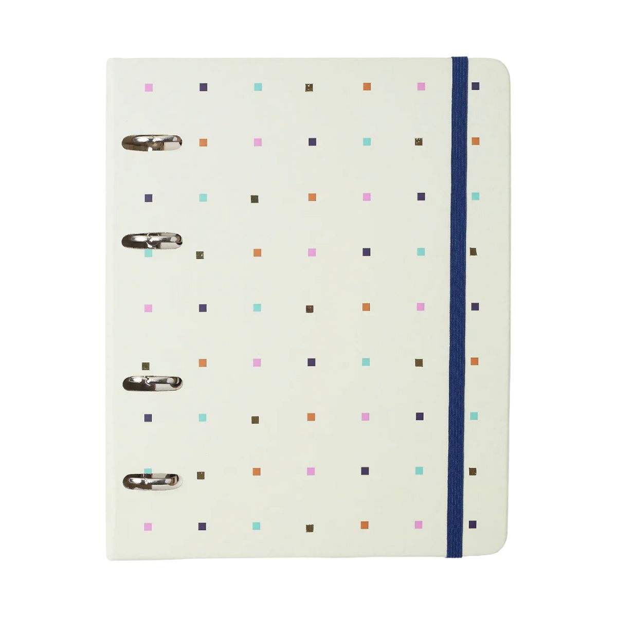 Caderno Criativo Argolado Cicero Office Duo A5 80 Folhas Pautado e Pontado - Bossa Nova Pontos Off White