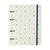 Caderno Criativo Argolado Cicero Office Duo A5 80 Folhas Pautado e Pontado - Bossa Nova Pontos Off White