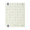 Caderno Criativo Argolado Cicero Office Duo A5 80 Folhas Pautado e Pontado - Bossa Nova Pontos Off White