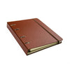 Caderno Criativo Argolado Cicero Office Duo A5 80 Folhas Pautado e Pontado - Clássica Café