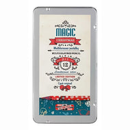 Estojo Lápis de Cor Integral Magic Multicolor Christmas Lata 12 Cores - Koh-i-noor - 8772/05