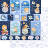 Papel para Scrapbook Dupla Face Coleção Pequeno Principe Principe no Espaco 30,5x30,5cm para Scrapbook e Papelaria Criativa Sd-1343 - Litoarte