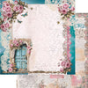 Papel para Scrapbook Dupla Face Coleção Conjunto Aconchego Vintage Verde 30,5x30,5cm para Scrapbook e Papelaria Criativa Sd-1363 - Litoarte