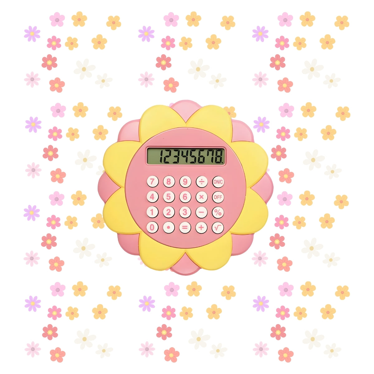 Calculadora de Bolso Holic Flor - Tris