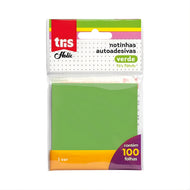 Nota Autoadesiva Holic 76x76mm 100 Folhas Verde - Tris