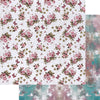 Papel para Scrapbook Dupla Face Coleção Conjunto Aconchego Vintage Floral 30,5x30,5cm para Scrapbook e Papelaria Criativa Sd-1364 - Litoarte
