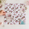 Papel para Scrapbook Dupla Face Coleção Conjunto Aconchego Vintage Floral 30,5x30,5cm para Scrapbook e Papelaria Criativa Sd-1364 - Litoarte