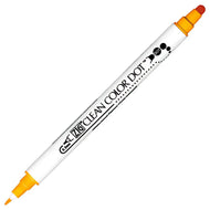 Caneta Dot Color Kuretake Ponta Zig Zag Dual 503 - Summer Sun